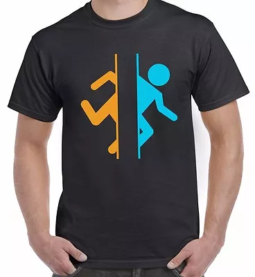Buy Portal Valve Video Game Gaming Top Tee Unisex T-Shirt Tee Top • 7.99£