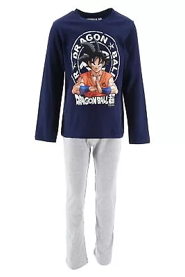 Buy DRAGON BALL - Pyjama Long Kids Goku Navy/Grey 128c NEW • 29.79£