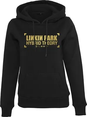 Buy Merchcode Damen Hoodie Ladies Linkin Park Anniversay Logo Hoody Black • 41.84£