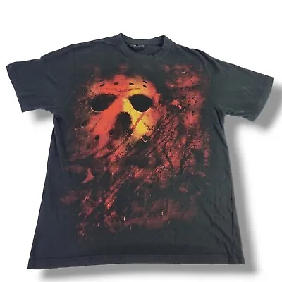 Buy Jason Friday 13th T Shirt Halloween Mens Black Graphic Printed Spiral Direct. • 8£