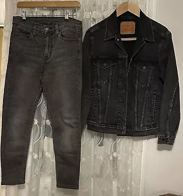 Buy Levi’s Jacket And Jeans Set Jeans W30 L34 Jeans Jacket S • 55£