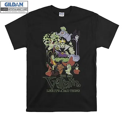 Buy You Say Villain Like It's A Bad T-shirt Gift Hoodie Tshirt Men Women Unisex E235 • 11.99£
