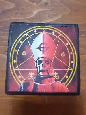 Buy Ghost 666 Death  Rock Heavy Metal Band Music Sew Iron On Patch • 5.99£