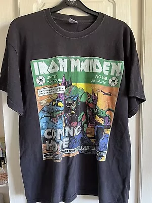 Buy Iron Maiden The Final Frontier Tour Shirt 2011/12 XL  • 9.99£