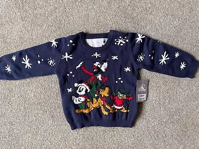 Buy Disney Christmas Jumper To Fit Age 18-24 Months • 7£