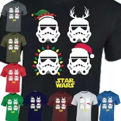 Buy Star Wars Christmas T Shirt Xmas Festive Joke Unisex Adults Funny Gift Costume • 11.99£