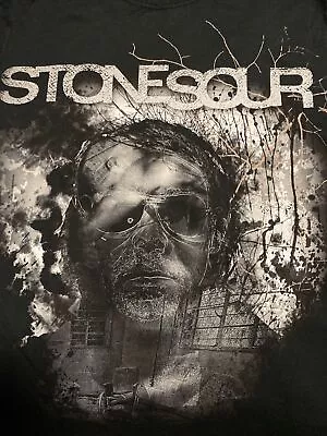 Buy Stone Sour Concert  T Shirt 2010 Black  (Size Small) • 25.28£