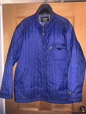 Buy Mens Dr Martens Airwair Lightly Quilted Jacket In Blue - Size Large - Rare - VGC • 49.99£