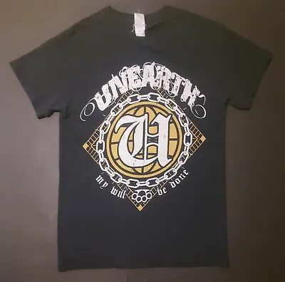 Buy UNEARTH 2016 Euro Tour T Shirt Metal Metalcore Band Tee Small 30-32  Chest A3 • 49.99£