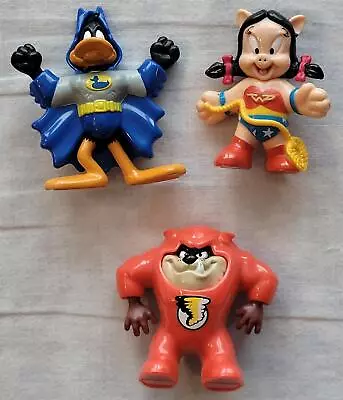 Buy McDonalds Looney Tunes Clip-On Clothes Happy Meal Figures X THREE (1993) • 12.99£