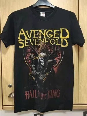 Buy Avenged Sevenfold 2013 Tour T Shirt Hail To The King Size Small • 20£