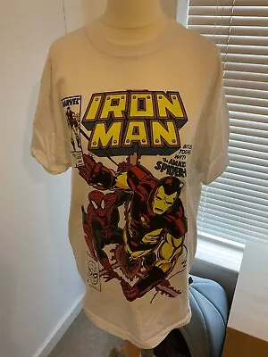 Buy Marvel Comics Iron Man Men’s T Shirt M • 9.99£