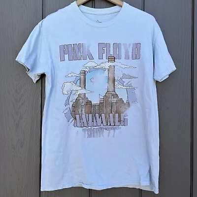 Buy Pink Floyd Factory Animals Tour 77 T-shirt Crewneck Short Sleeve Cotton Band Tee • 14.48£
