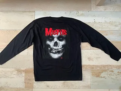 Buy Misfits  Skull  Long Sleeve SIZE L LARGE  GLENN DANZIG • 49.99£