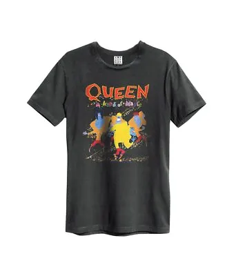 Buy Amplified Queen - A Kind Of Magic - Charcoal Mens T Shirt XL • 21.96£
