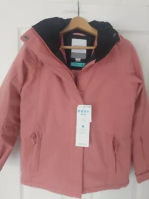 Buy Roxy Girl Womens XL(14) Snow Coat - Hooded - New With Tags - RRP£105 • 35£