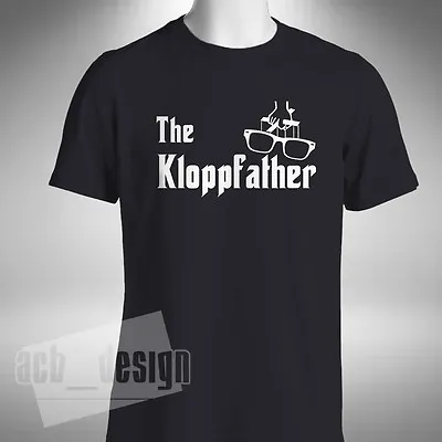Buy Kloppfather T-Shirt Jurgen Klopp Inspired Liverpool Funny Glasses Godfather • 10.49£