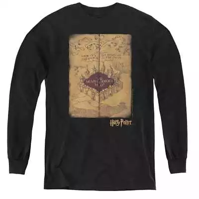 Buy Harry Potter Marauders Map - Youth Long Sleeve T-Shirt • 22.84£