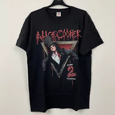 Buy Alice Cooper Welcome To My Nightmare Rare Band Tour T-Shirt L 0430 • 5£