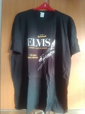 Buy Men's T-Shirt, Size XXL. Elvis Presley In Concert, Live On Screen. • 5.99£