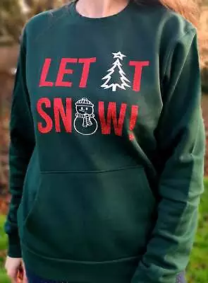 Buy LET IT SNOW Ladies Christmas Women's Sweatshirt • 29£