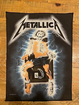 Buy Metallica OG 1980s ‘sparky’ Glow In The Dark Backpatch Unused RARE • 200£