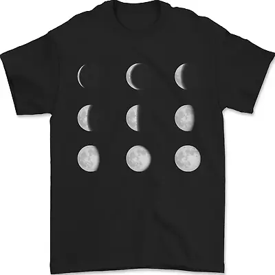 Buy Moon Phases Full Moon Eclipse Supermoon Mens T-Shirt 100% Cotton • 8.49£