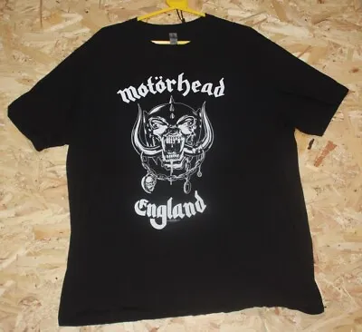 Buy Motorhead England Rock Band Snaggletooth T-Shirt Back Print Everything Louder XL • 17£