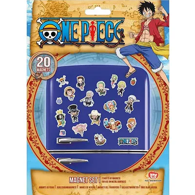 Buy One Piece Fridge Magnet Set Of 20 Highly Detailed Various Designs Official Merch • 10£