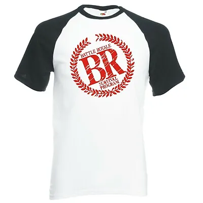 Buy Inspired By Battle Royale  Survival Program  Raglan Baseball T-shirt • 14.99£