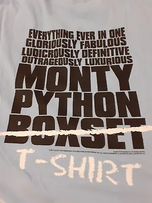 Buy Monty Python Romans Go Home Mens L. TShirt, Heavy Cotten, Baby Blue Never Worn • 14£