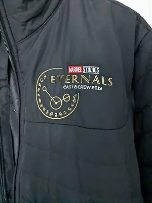 Buy ETERNALS (2021) - MARVEL STUDIOS Cast & Crew Jacket Size XL • 200£
