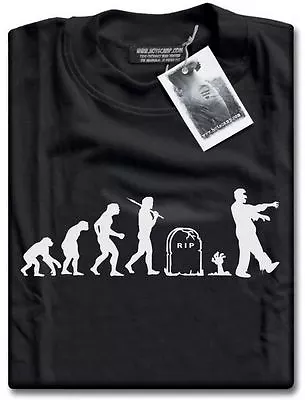Buy NEW Evolution Of A Night Of The Living Walking Dead Zombie Walk Tshirt Costume • 13.99£