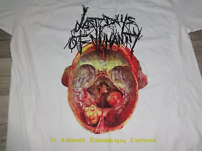 Buy Last Days Of Humanity Shirt Official Sold Out Merchandise Gut Impetigo  • 28.76£