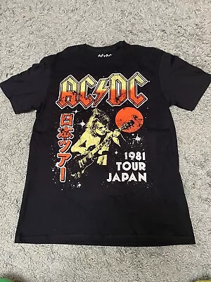 Buy AC/DC  JAPAN TOUR 1981  -Rock & Roll  -BLACK -100% Cotton Mens Medium T-Shirt • 12.97£