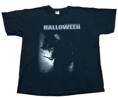 Buy Halloween A Rob Zombie Film Michael Myers Printed Gildan T Shirt XL • 69.99£