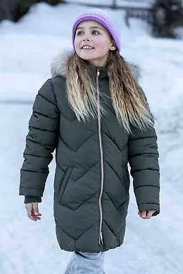 Buy Mountain Warehouse Galaxy Kids Water Resistant Jacket Girls Winter Padded Coat • 32.50£