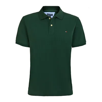 Buy Men's Mesh Polo Shirt Classic Fit Button-Down T-shirt Tops T Shirt Cotton • 22.99£