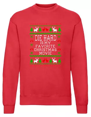 Buy Christmas Jumper Movie Film Halloween Fancy Dress Funny Xmas For Die Hard Fans • 13.99£