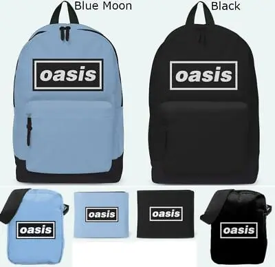Buy Rocksax Oasis Bags Backpack Ruck Sack Cross Body Bag Wallet 100% Official Merch • 19.99£