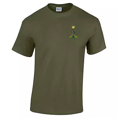 Buy OFFICIAL Royal Signals Embroidered 100% Cotton T-Shirt • 18.95£