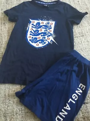 Buy England T Shirt From TU Age 11 Years And Shorts Age 11/12 Years • 1.99£