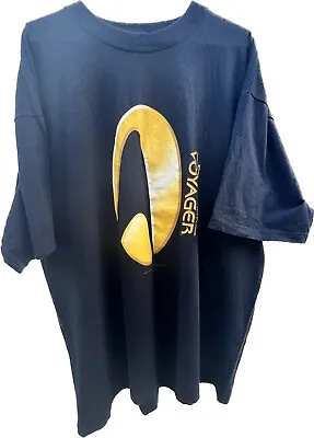 Buy Vintage Star Trek Voyager T Shirt Mens XL Official Paramount Pictures 1998 Kirk • 15.99£