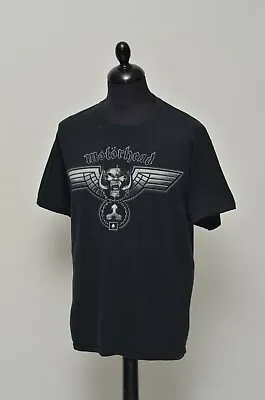 Buy Motorhead Vintage Retro Men's Black Cotton Short Sleeve Tee Shirt Size L • 46.80£