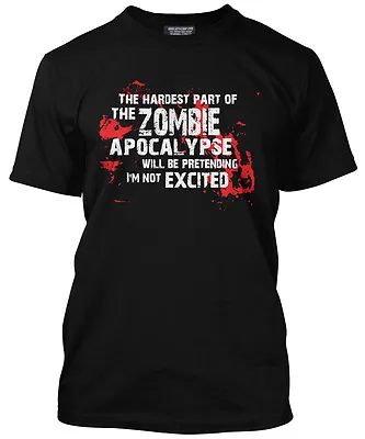 Buy Hardest Part Zombie Apocalypse T-Shirt Zombie Survival Halloween Dead TV Gifts • 13.99£