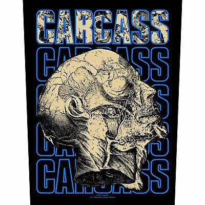 Buy Carcass Necro Head Back Patch Official Death Metal Metal Band Merch • 12.64£