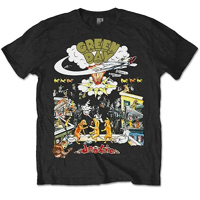 Buy Green Day T Shirt 1994 Dookie Tour Official Black Mens Unisex Tee NEW Punk Rock • 14.88£