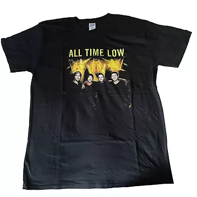 Buy New Official ALL TIME LOW - Lights  T-Shirt Black Men's Size L Large BNWOT Rare • 12.95£