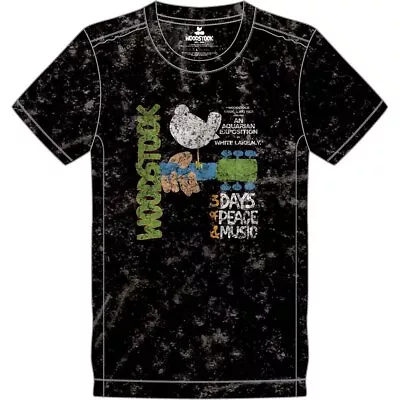 Buy Woodstock Poster Official Tee T-Shirt Mens • 17.13£