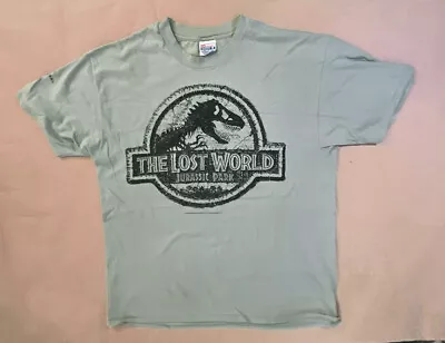 Buy JURASSIC PARK: THE LOST WORLD (1997) - Promo T-Shirt XL + Poster - UNUSED • 71.24£
